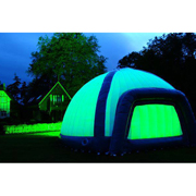 led light inflatable party tent